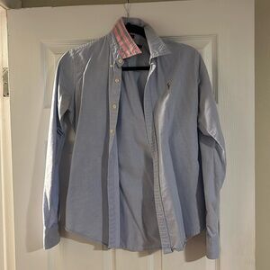 Ralph Lauren blue Oxford button down